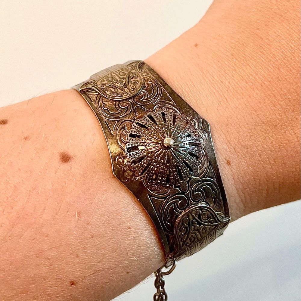 Vintage Silver Cuff Bracelet